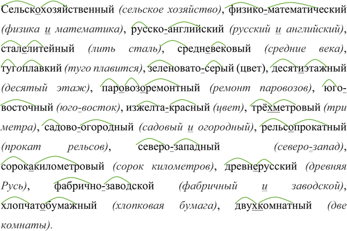 Изображение Слитно или через дефис? Спишите, обозначая условия выбора изучаемой орфограммы (см. образец в правиле). Определите разряд прилагательных.Сельскохозяйственный (сельское...